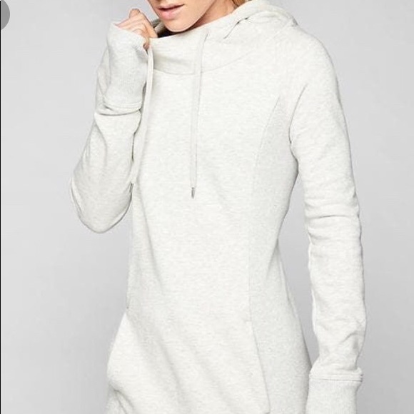 athleta hoodie dress